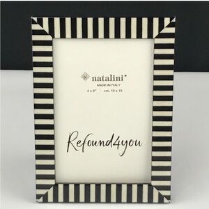Natalini, Wood frame 4”x6”. NWT